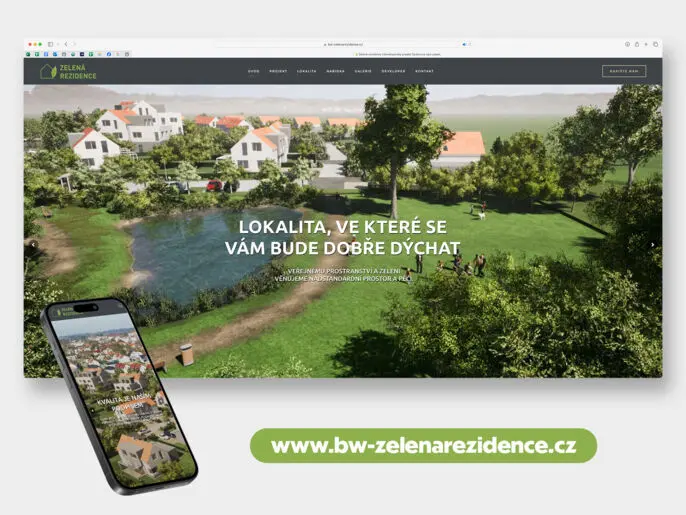 Web Zelená rezidence